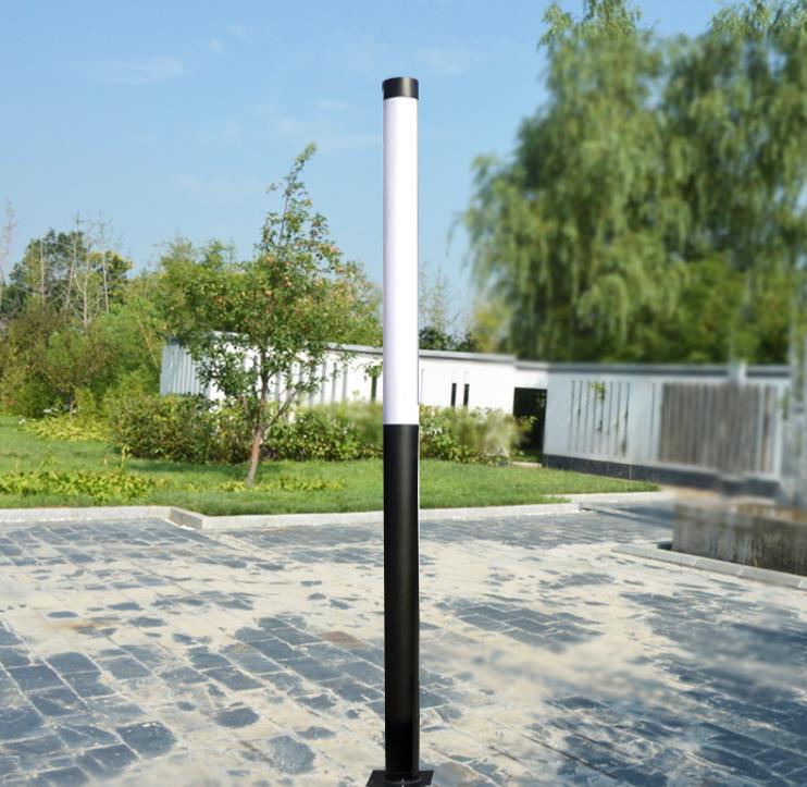 Anodyzing wykończenie aluminiowego Pole Garden Street Light for Garden and Pathway Luminaires